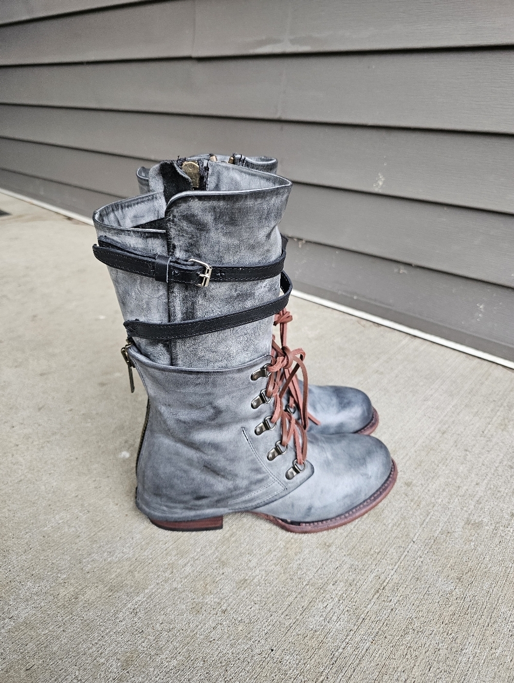 Freebird Ravi Leather Boots Size 7 NEW - Picture 5 of 10